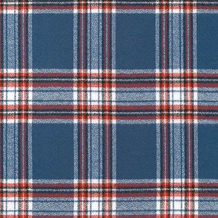 Robert Kaufman Fabrics Mammoth Flannel SRKF-16420-202 Americana
