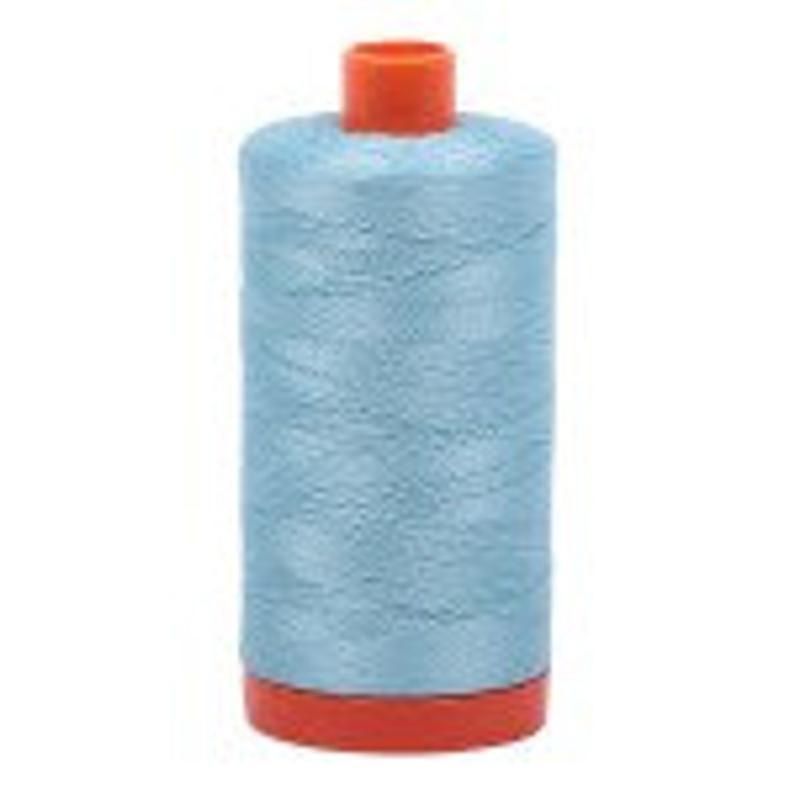Aurifil 50 wt Cotton Thread 1422 yds MK50SP2805 Light Gray Turquoise
