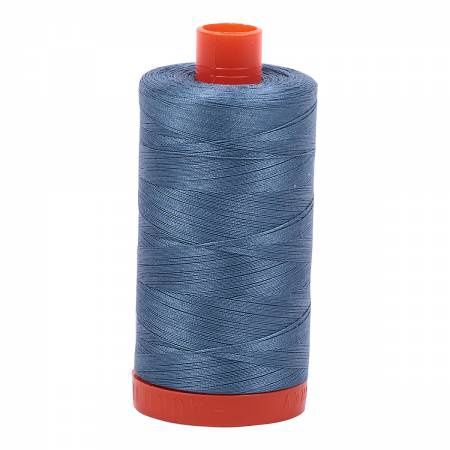 Aurifil 50 wt Cotton Thread 1422 yds MK50SP1126 Blue Grey