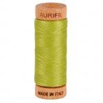 Aurifil 80wt Cotton 300yd MK80SP280-1147 Light Leaf Green