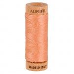 Aurifil 80 wt Cotton Thread 300 yds MK80SP280-2215 Peach