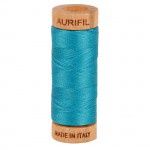 Aurifil 80 wt Cotton Thread 300 yds MK80SP280-4182 Dark Turquoise