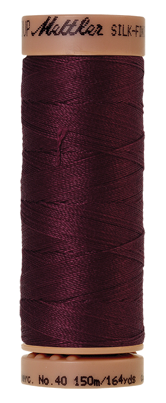 Mettler Silk Finish 40 wt Cotton Thread 164 Yds 9136-0109 Bordeaux