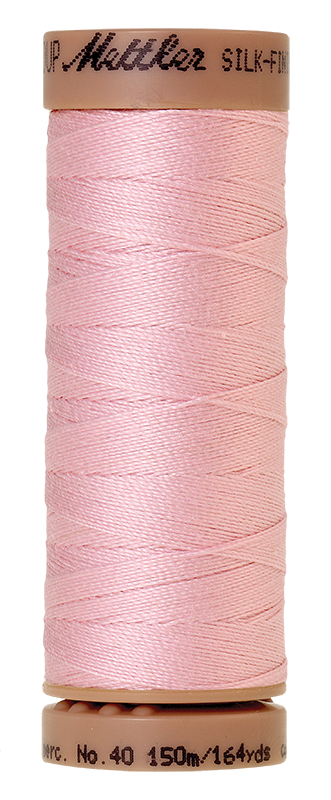 Mettler Silk Finish 40 wt Cotton Thread 164 Yds 9136-0085 Parfait Pink