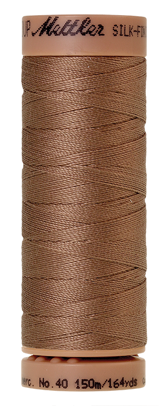 Mettler Silk Finish 40 wt Cotton Thread 164 Yds 9136-0280 Walnut