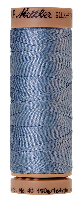 Mettler Silk Finish 40 wt Cotton Thread 164 Yds 9136-0350 Summer Sky