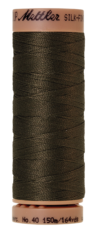 Mettler Silk Finish 40 wt Cotton Thread 164 Yds 9136-1043 Olive