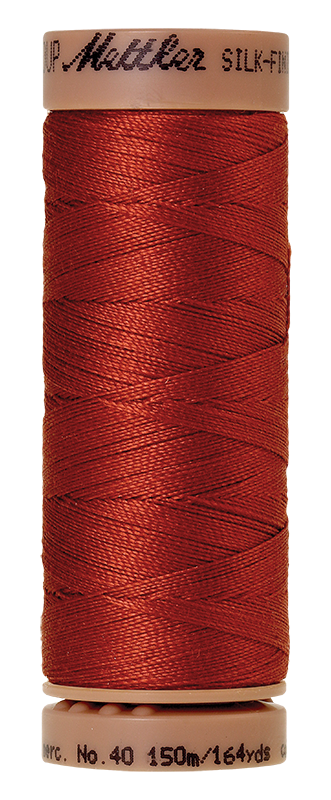 Mettler Silk Finish 40 wt Cotton Thread 164 Yds 9136-1074 Brick