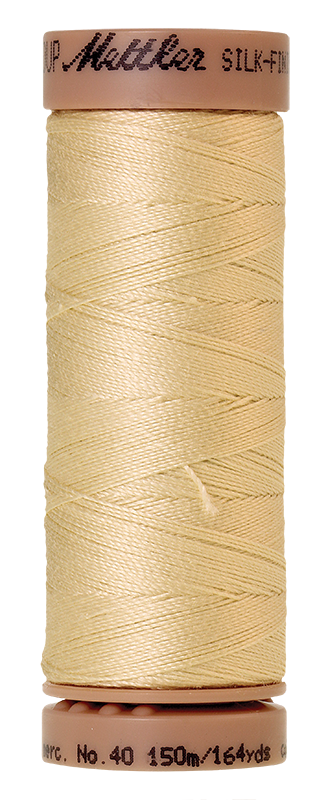 Mettler Silk Finish 40 wt Cotton Thread 164 Yds 9136-1384 Lime Blossom