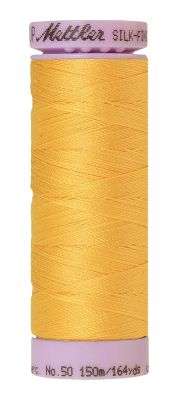 Mettler Silk Finish 50 wt Cotton Thread 164 Yds 9105-0120 Summer Sun
