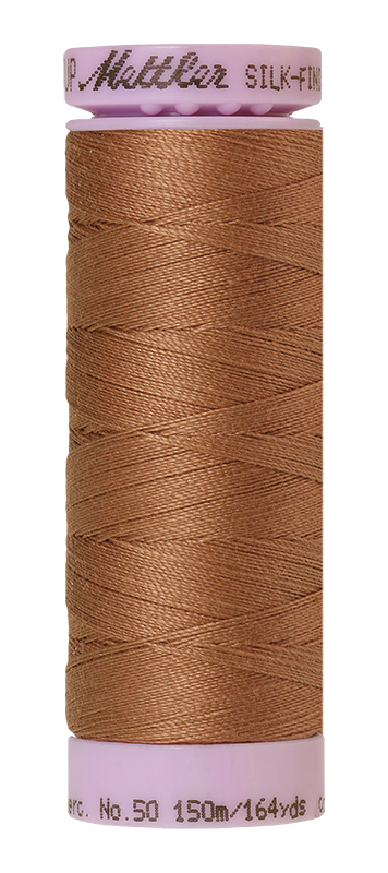 Mettler Silk Finish 50 wt Cotton Thread 164 Yds 9105-0280 Walnut