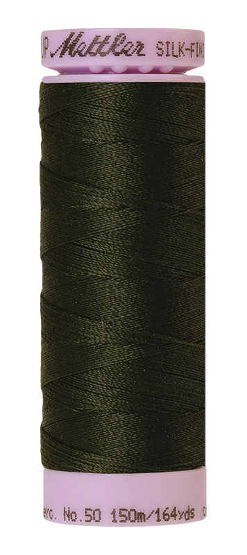 Mettler Silk Finish 50 wt Cotton Thread 164 Yds 9105-0554 Holly