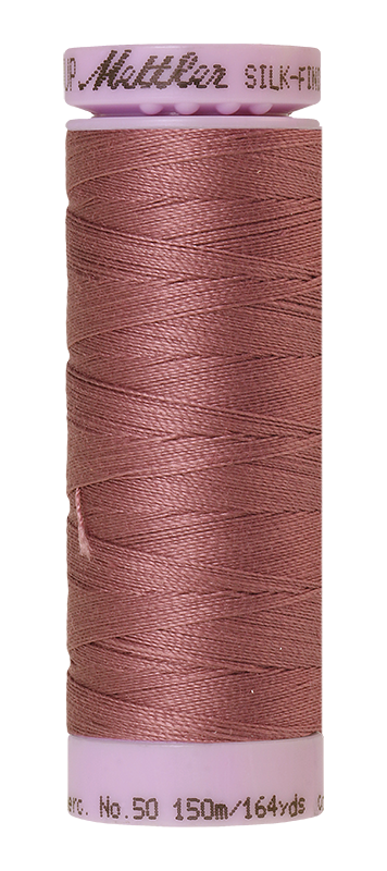Mettler Silk Finish 50 wt Cotton Thread 164 Yds 9105-0300 Smoky Mauve