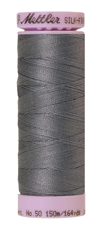 Mettler Silk Finish 50 wt Cotton Thread 164 Yds 9105-0342 Flint Stone