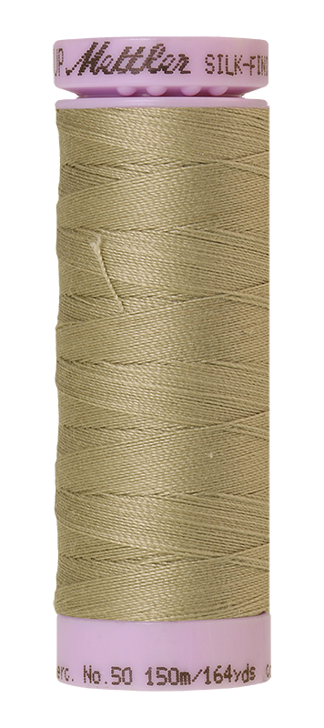Mettler Silk Finish 50 wt Cotton Thread 164 Yds 9105-0379 Stone