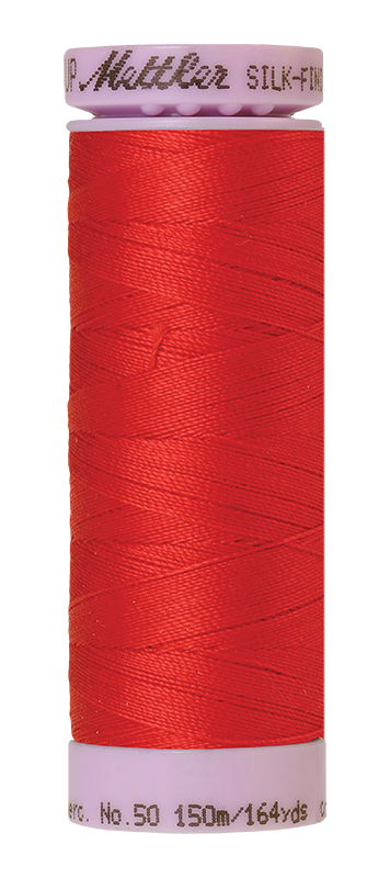 Mettler Silk Finish 50 wt Cotton Thread 164 Yds 9105-0510 Hibiscus
