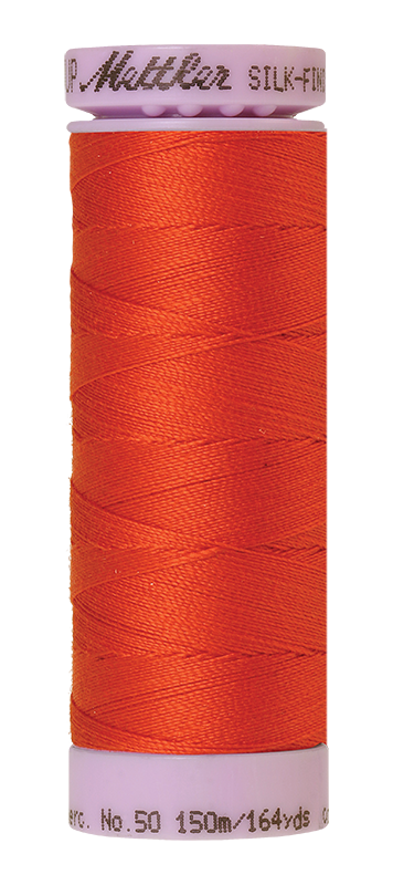 Mettler Silk Finish 50 wt Cotton Thread 164 Yds 9105-0450 Paprika