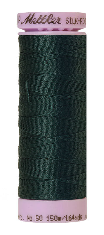 Mettler Silk Finish 50 wt Cotton Thread 164 Yds 9105-0655 Bayberry