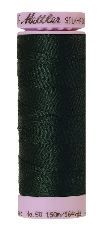 Mettler Silk Finish 50 wt Cotton Thread 164 Yds 9105-0759 Spruce Forest