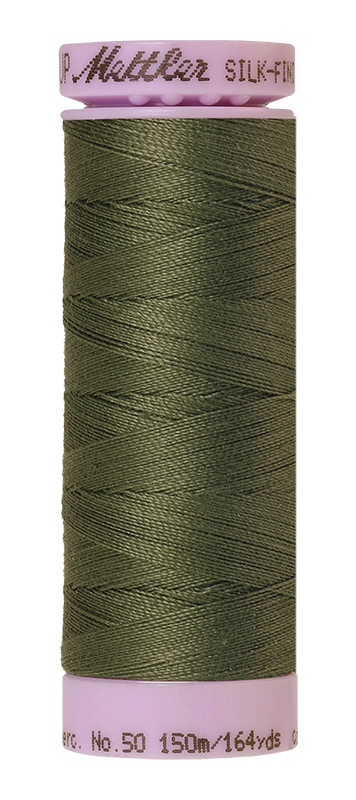 Mettler Silk Finish 50 wt Cotton Thread 164 Yds 9105-0731 Burnt Olive