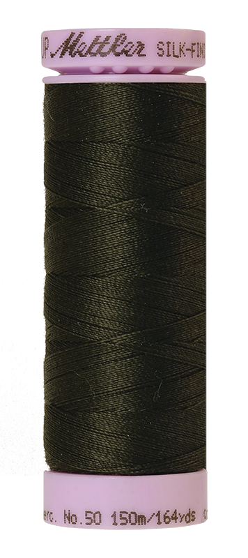 Mettler Silk Finish 50 wt Cotton Thread 164 Yds 9105-0719 Avocado
