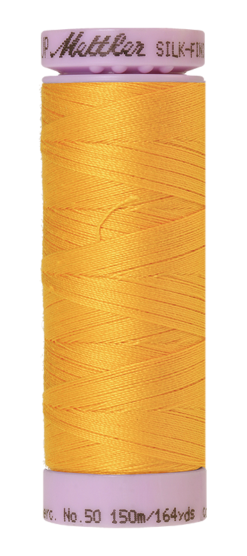 Mettler Silk Finish 50 wt Cotton Thread 164 Yds 9105-2522 Citrus