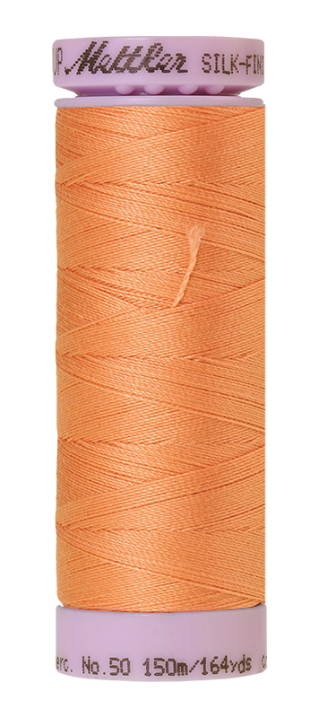Mettler Silk Finish 50 wt Cotton Thread 164 Yds 9105-1522 Shell Coral