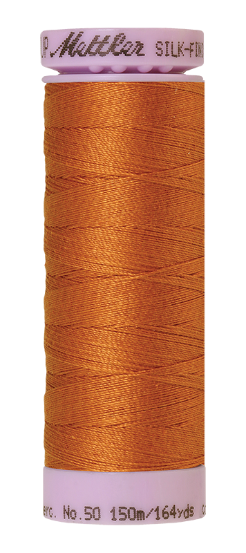 Mettler Silk Finish 50 wt Cotton Thread 164 Yds 9105-1533 Golden Oak