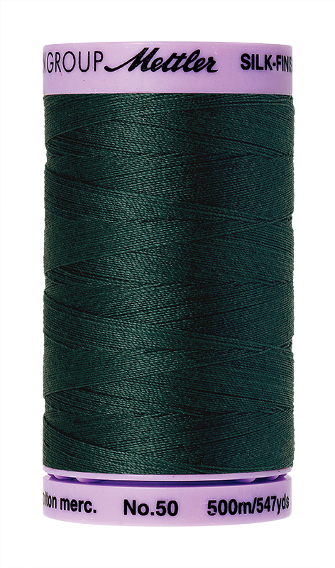 Mettler Silk Finish 50 wt Cotton Thread 547 Yds 9104-0655 Bayberry