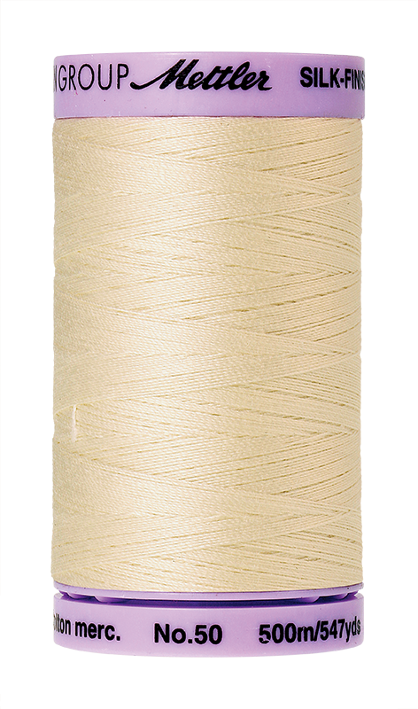 Mettler Silk Finish 50 wt Cotton Thread 547 Yds 9104-0778 Muslin