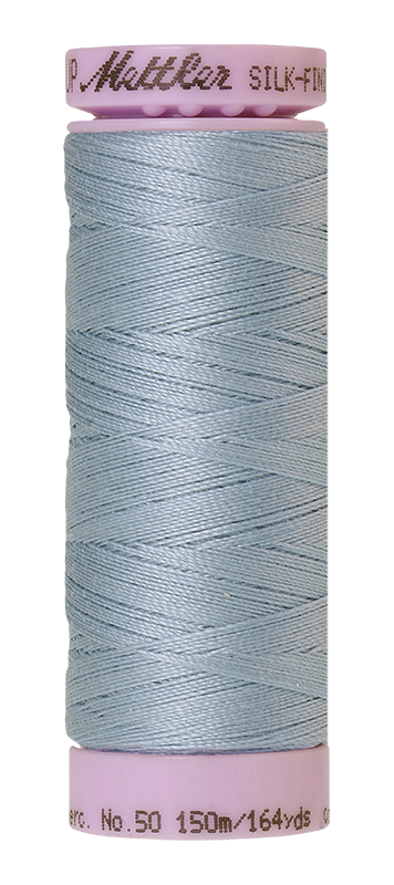 Mettler Silk Finish 50 wt Cotton Thread 164 Yds 9105-1525 Winter Sky