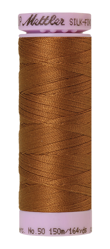 Mettler Silk Finish 50 wt Cotton Thread 164 Yds 9105-0900 Light Cocoa