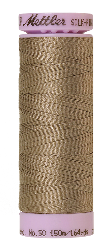 Mettler Silk Finish 50 wt Cotton Thread 164 Yds 9105-1228 Khaki