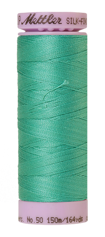 Mettler Silk Finish 50 wt Cotton Thread 164 Yds 9105-0907 Bottle Green