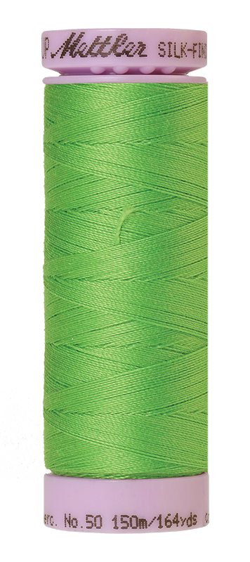 Mettler Silk Finish 50 wt Cotton Thread 164 Yds 9105-1099 Light Kelly