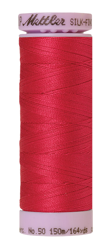 Mettler Silk Finish 50 wt Cotton Thread 164 Yds 9105-1392 Currant