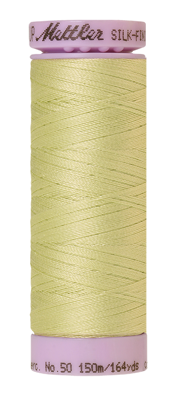 Mettler Silk Finish 50 wt Cotton Thread 164 Yds 9105-1343 Spring Green