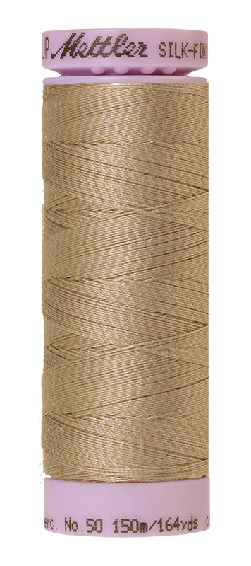 Mettler Silk Finish 50 wt Cotton Thread 164 Yds 9105-1222 Sandstone