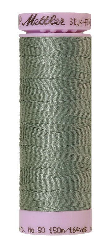 Mettler Silk Finish 50 wt Cotton Thread 164 Yds 9105-1214 Vintage Blue