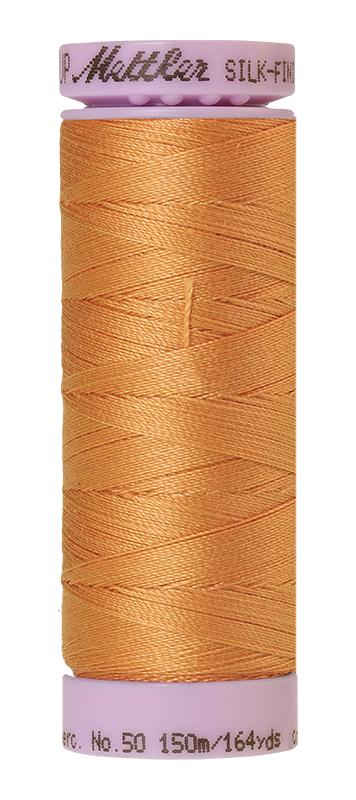 Mettler Silk Finish 50 wt Cotton Thread 164 Yds 9105-1172 Dried Apricot