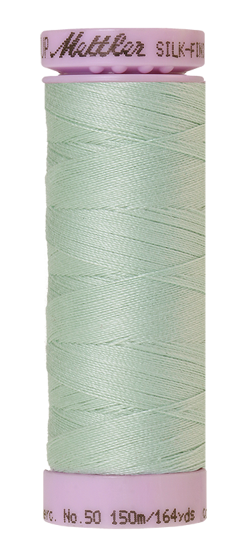 Mettler Silk Finish 50 wt Cotton Thread 164 Yds 9105-1090 Snow Moon