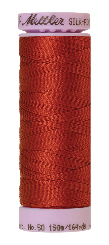 Mettler Silk Finish 50 wt Cotton Thread 164 Yds 9105-1074 Brick
