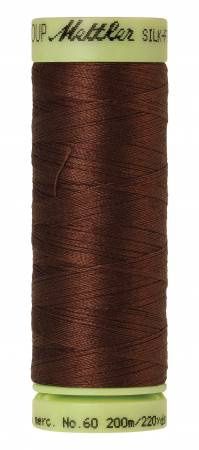 Mettler Silk Finish 60 wt Cotton Thread 219 yds 9240-0263 Redwood