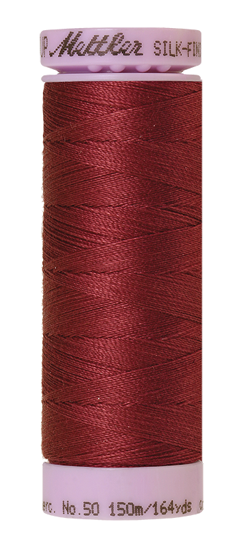 Mettler Silk Finish 50 wt Cotton Thread 164 Yds 9105-1461 Claret