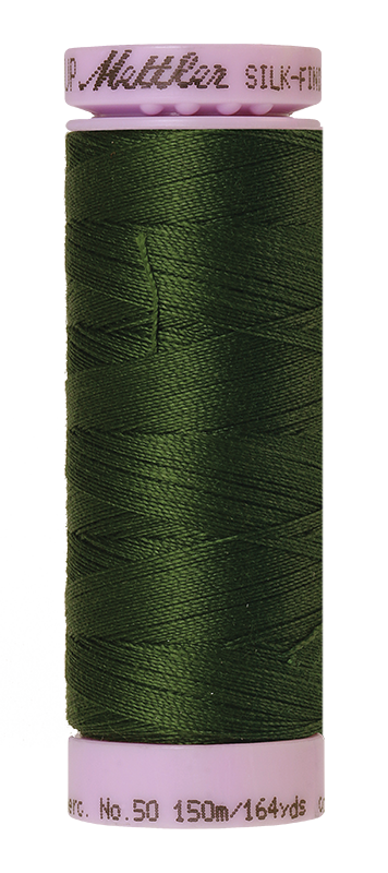 Mettler Silk Finish 50 wt Cotton Thread 164 Yds 9105-0886 Cypress