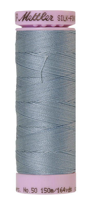 Mettler Silk Finish 50 wt Cotton Thread 164 Yds 9105-1342 Blue Speedwell