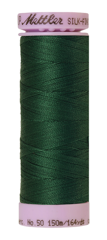 Mettler Silk Finish 50 wt Cotton Thread 164 Yds 9105-0905 Verdant Green