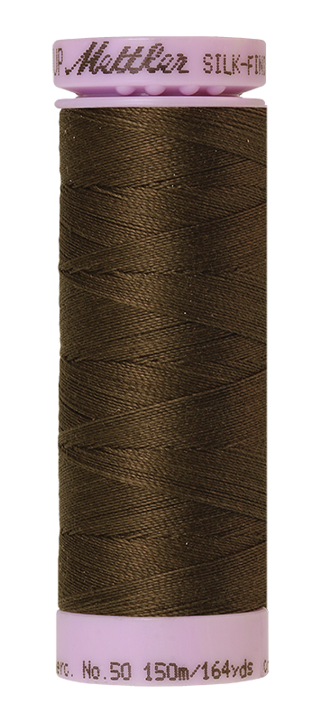 Mettler Silk Finish 50 wt Cotton Thread 164 Yds 9105-1043 Olive Green
