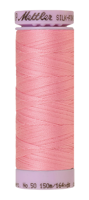 Mettler Silk Finish 50 wt Cotton Thread 164 Yds 9105-1056 Petal Pink