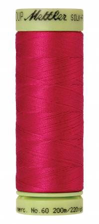 Mettler Silk Finish 60 wt Cotton Thread 219 yds 9240-1421 Fuchsia